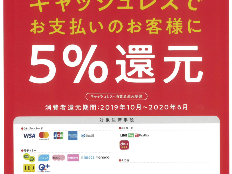 キャッシュレス・消費者還元事業 キャッシュレス・消費者還元事業